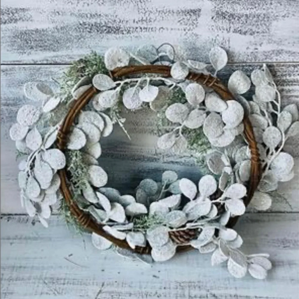 *Silver Dollar Shine Wreath